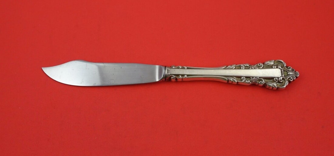 Gorham Medici New Sterling Silver Fish Knife 9 inch (1 of 2)