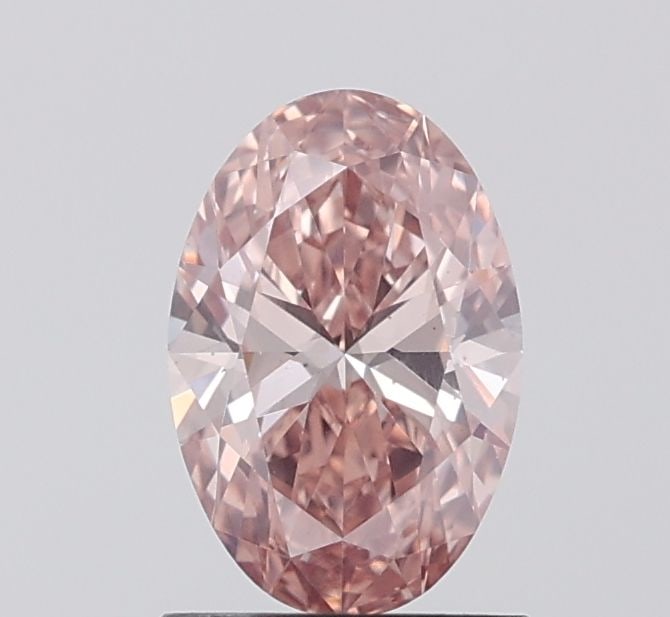 Loose Diamond - OVAL 1.02ct Fancy Intense Brown Pink VS2: Loose Diamond - OVAL 1.02ct Fancy Intense Brown Pink VS2 Source: This is a real non-mined Diamond that has been grown in a lab Shape: OVAL Carats: 1.02 Color: Fancy Intense Brown Pink Certification: I