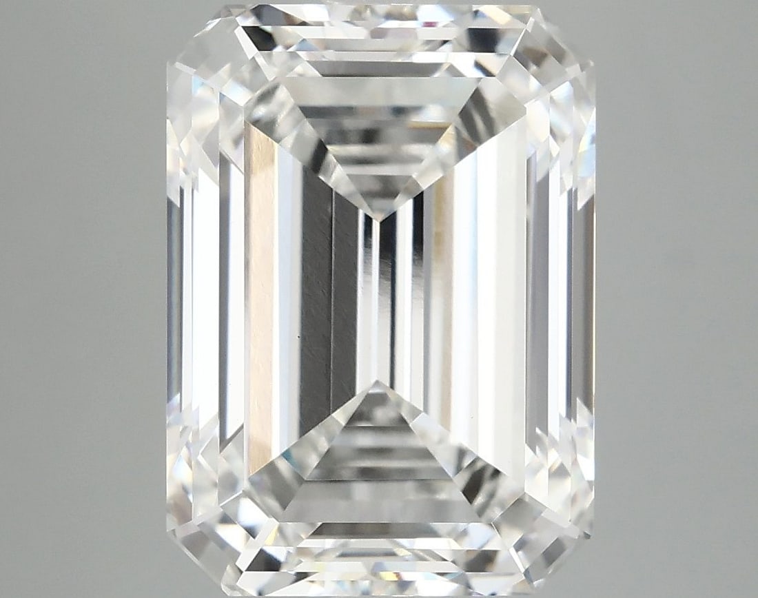 Loose Diamond - EMERALD 8.17ct F VS1: Loose Diamond - EMERALD 8.17ct F VS1 Source: This is a real non-mined Diamond that has been grown in a lab Shape: EMERALD Carats: 8.17 Color: F Clarity: VS1 Certification: IGI Video: