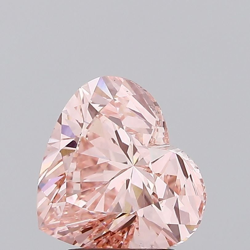 Loose Diamond - HEART 3.29ct Fancy Intense Pink VS2: Loose Diamond - HEART 3.29ct Fancy Intense Pink VS2 Source: This is a real non-mined Diamond that has been grown in a lab Shape: HEART Carats: 3.29 Color: Fancy Intense Pink Certification: IGI Video:
