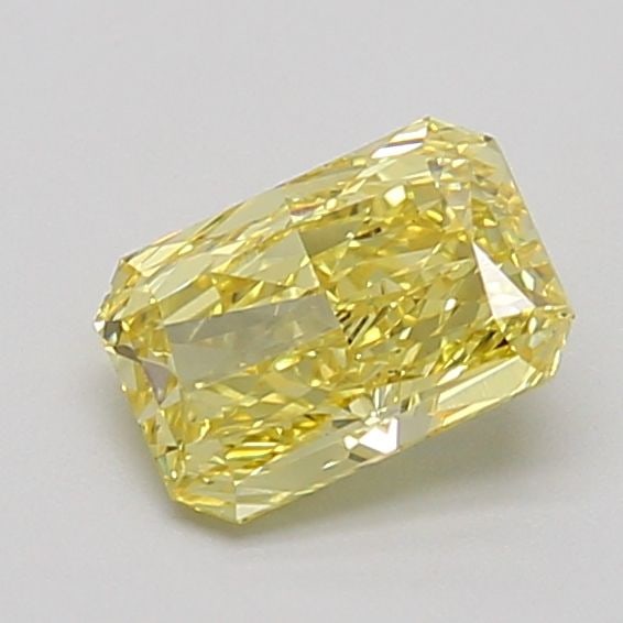 Loose Diamond - RADIANT 1.01ct Fancy Vivid Yellow VS1: Loose Diamond - RADIANT 1.01ct Fancy Vivid Yellow VS1 Source: This is a real non-mined Diamond that has been grown in a lab Shape: RADIANT Carats: 1.01 Color: Fancy Vivid Yellow Certification: IGI