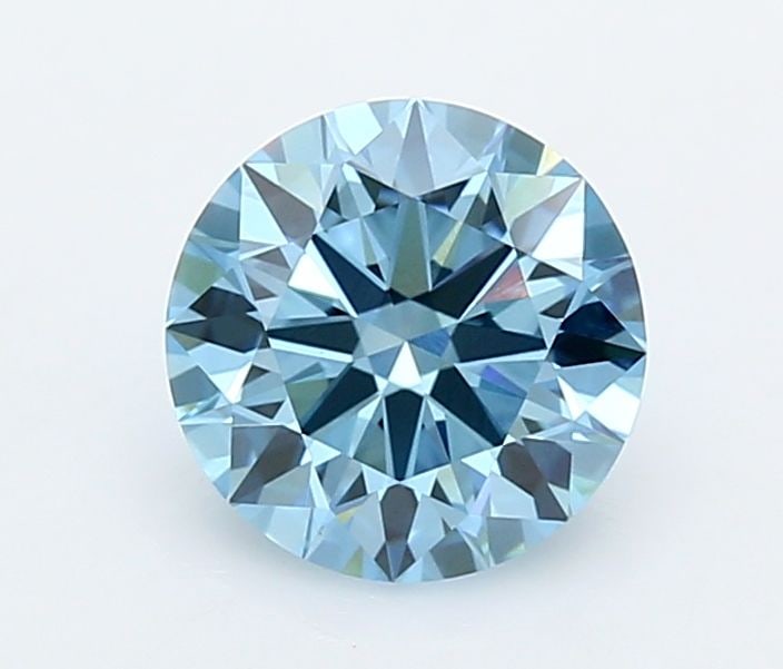 Ideal Loose Diamond - ROUND 1.53ct Fancy Vivid Blue VVS2: Ideal Loose Diamond - ROUND 1.53ct Fancy Vivid Blue VVS2 Source: This is a real non-mined Diamond that has been grown in a lab Shape: ROUND Carats: 1.53 Color: Fancy Vivid Blue Certification: IGI Vide