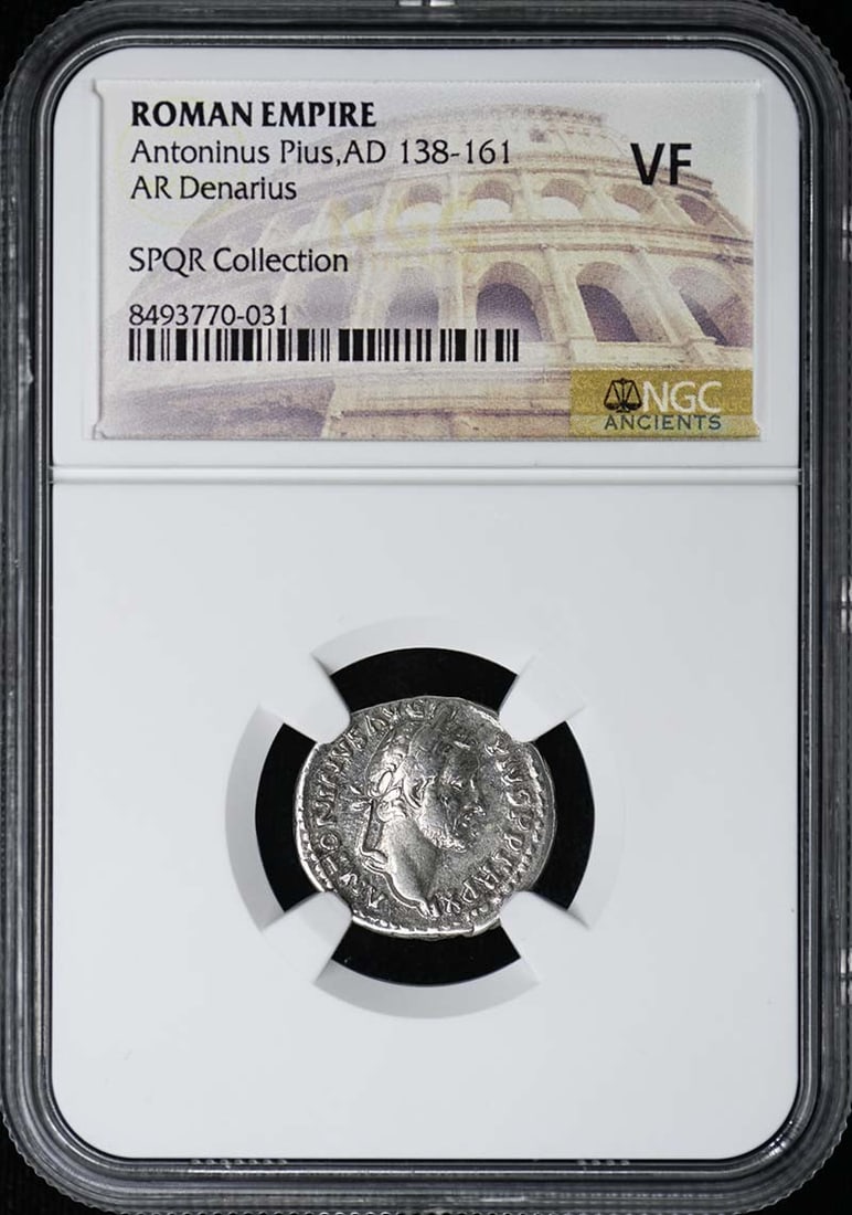 NGC XF45 Silver Denarius of Emperor Severus Alexander Roman Empire: NGC XF45 Silver Denarius of Emperor Severus Alexander Roman Empire This is a Roman Empire AR Denarius coin from the reign of Emperor Severus Alexander, dated AD 222-235. The coin has been certified by