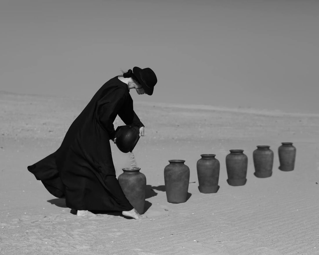 Stardust Black and White Photography 24 x 30 by Olha Stepanian Ed. of 15: Stardust Black and White Photography 24 x 30 by Olha Stepanian Ed. of 15 Experience the captivating essence of 'Stardust,' a striking black and white photograph by Olha Stepanian. This artwork, measur