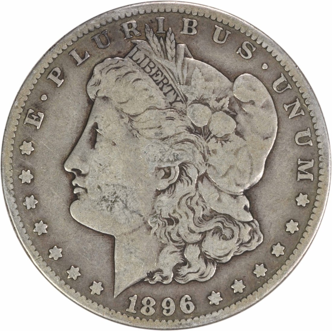 1896-S Morgan Silver Dollar Coin by George T Morgan Uncertified: 1896-S Morgan Silver Dollar Coin by George T Morgan Uncertified This 1896-S Morgan Silver Dollar is a remarkable piece of numismatic history. Struck in San Francisco, this coin showcases the iconic de