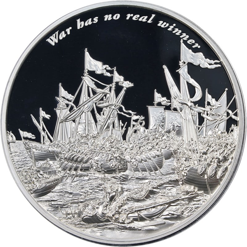 2025 Gabon 5oz Silver 3000 Francs Coin Time Flies Proof Uncirculated: 2025 Gabon 5oz Silver 3000 Francs Coin Time Flies Proof Uncirculated This 2025 Gabon 5oz Silver 3000 Francs coin features the theme "Time Flies, War Has No Real Winner". Crafted from 0.999 fine silver