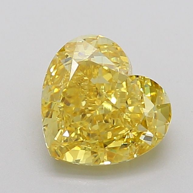 Loose Diamond - HEART 2.52ct Fancy Vivid Yellow VS2: Loose Diamond - HEART 2.52ct Fancy Vivid Yellow VS2 Source: This is a real non-mined Diamond that has been grown in a lab Shape: HEART Carats: 2.52 Color: Fancy Vivid Yellow Certification: IGI Video: