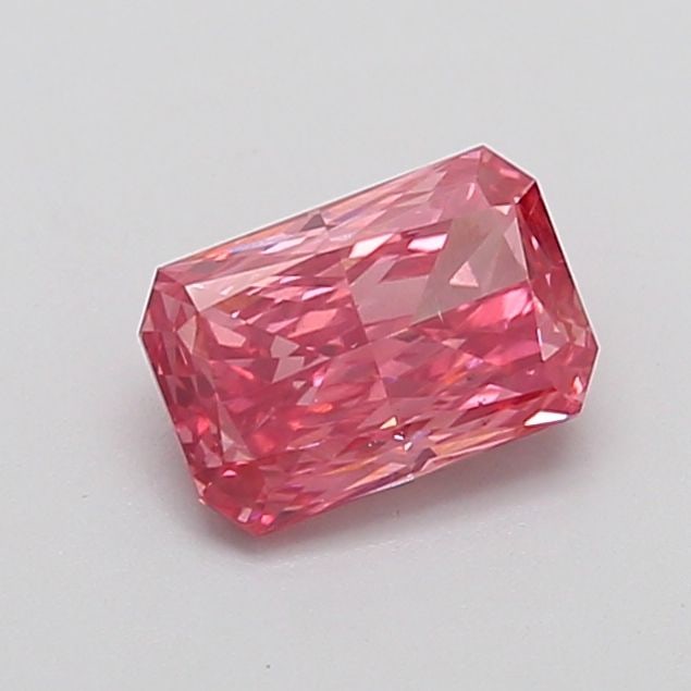Loose Diamond - RADIANT 1.31ct Fancy Vivid Pink SI1: Loose Diamond - RADIANT 1.31ct Fancy Vivid Pink SI1 Source: This is a real non-mined Diamond that has been grown in a lab Shape: RADIANT Carats: 1.31 Color: Fancy Vivid Pink Certification: IGI Video: