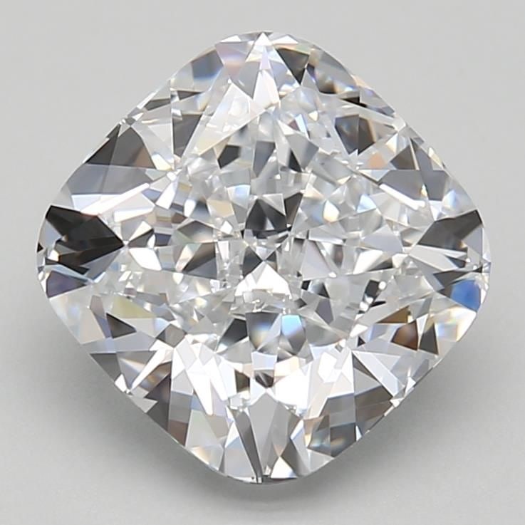 Loose Diamond - CUSHION BRILLIANT 2.61ct D VVS2: Loose Diamond - CUSHION BRILLIANT 2.61ct D VVS2 Source: This is a real non-mined Diamond that has been grown in a lab Shape: CUSHION BRILLIANT Carats: 2.61 Color: D Clarity: VVS2 Certification: GIA Vi