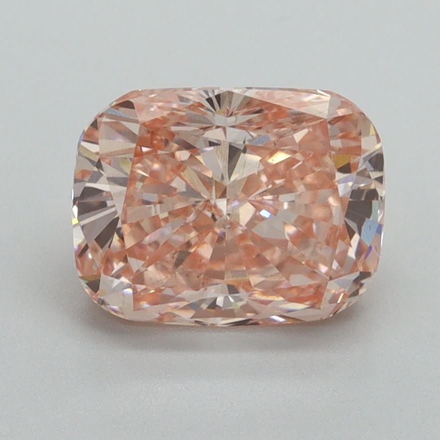 Loose Diamond - CUSHION MODIFIED 2.17ct Fancy Vivid Pink VS2: Loose Diamond - CUSHION MODIFIED 2.17ct Fancy Vivid Pink VS2 Source: This is a real non-mined Diamond that has been grown in a lab Shape: CUSHION MODIFIED Carats: 2.17 Color: Fancy Vivid Pink Certific