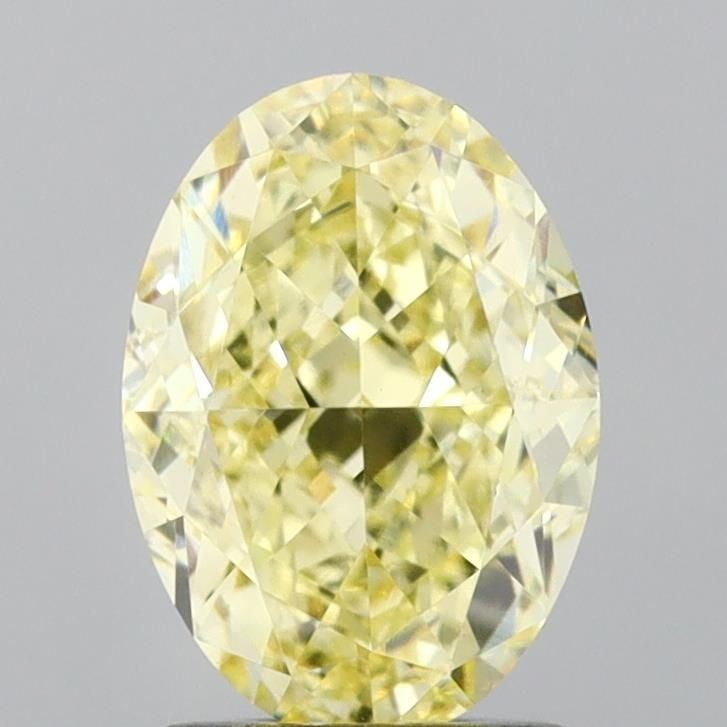 Loose Diamond - OVAL 2.04ct Fancy Intense Yellow VVS2: Loose Diamond - OVAL 2.04ct Fancy Intense Yellow VVS2 Source: This is a real non-mined Diamond that has been grown in a lab Shape: OVAL Carats: 2.04 Color: Fancy Intense Yellow Certification: IGI Vide