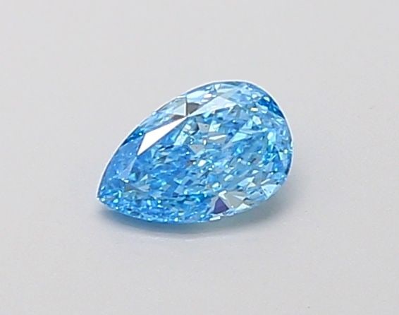 Loose Diamond - PEAR 0.28ct Fancy Intense Blue VVS2: Loose Diamond - PEAR 0.28ct Fancy Intense Blue VVS2 Source: This is a real non-mined Diamond that has been grown in a lab Shape: PEAR Carats: 0.28 Color: Fancy Intense Blue Certification: NONE Video:
