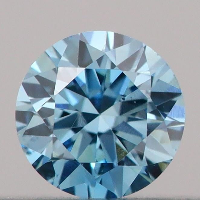 Ideal Loose Diamond - ROUND 0.17ct Fancy Vivid Blue VS2: Ideal Loose Diamond - ROUND 0.17ct Fancy Vivid Blue VS2 Source: This is a real non-mined Diamond that has been grown in a lab Shape: ROUND Carats: 0.17 Color: Fancy Vivid Blue Certification: IGI Video
