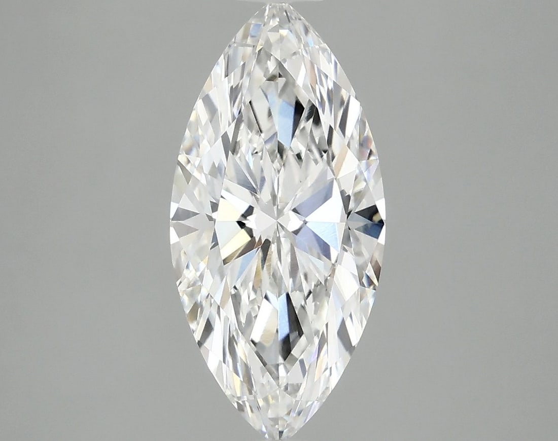 Loose Diamond - MARQUISE 2.31ct E VS1: Loose Diamond - MARQUISE 2.31ct E VS1 Source: This is a real non-mined Diamond that has been grown in a lab Shape: MARQUISE Carats: 2.31 Color: E Clarity: VS1 Certification: IGI Video: