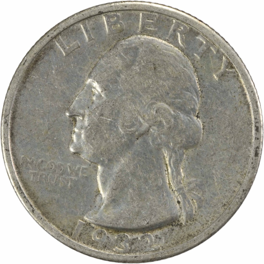 1932-S Washington Silver Quarter 90% Silver XF Uncertified: 1932-S Washington Silver Quarter 90% Silver XF Uncertified This 1932-S Washington Silver Quarter is a classic collectible coin featuring the design by John Flanagan. It has a high silver content of 90