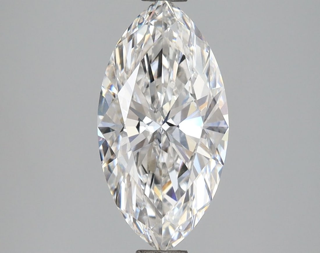 Loose Diamond - MARQUISE 2.08ct E VS1: Loose Diamond - MARQUISE 2.08ct E VS1 Source: This is a real non-mined Diamond that has been grown in a lab Shape: MARQUISE Carats: 2.08 Color: E Clarity: VS1 Certification: IGI Video: Video Link 