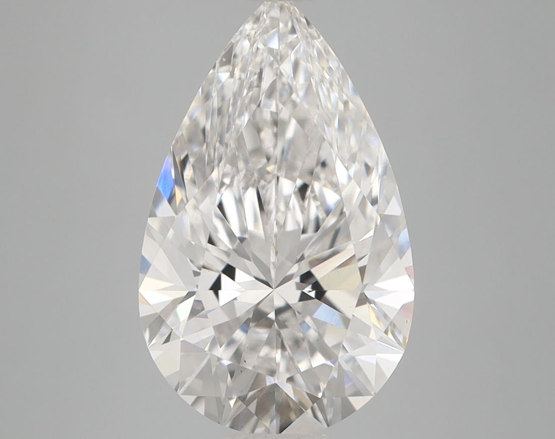 Loose Diamond - PEAR 4.07ct D VS1: Loose Diamond - PEAR 4.07ct D VS1 Source: This is a real non-mined Diamond that has been grown in a lab Shape: PEAR Carats: 4.07 Color: D Clarity: VS1 Certification: IGI Video:
