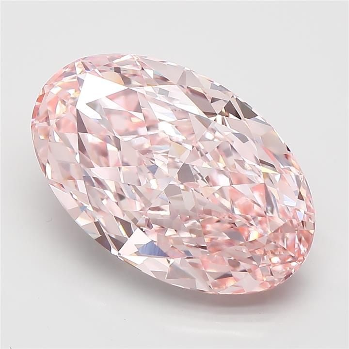 Loose Diamond - OVAL 12.1ct Fancy Intense Pink VVS2: Loose Diamond - OVAL 12.1ct Fancy Intense Pink VVS2 Source: This is a real non-mined Diamond that has been grown in a lab Shape: OVAL Carats: 12.1 Color: Fancy Intense Pink Certification: IGI Video: