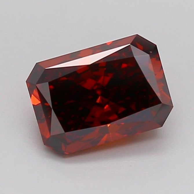 Loose Diamond - RADIANT 1.83ct Fancy Vivid Brownish Orange VS1: Loose Diamond - RADIANT 1.83ct Fancy Vivid Brownish Orange VS1 Source: This is a real non-mined Diamond that has been grown in a lab Shape: RADIANT Carats: 1.83 Color: Fancy Vivid Brownish Orange Cert