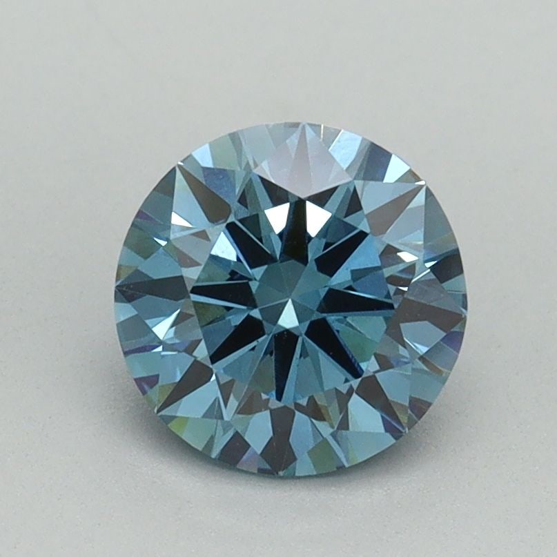 Ideal Loose Diamond - ROUND 1.17ct Fancy Vivid Blue VS1: Ideal Loose Diamond - ROUND 1.17ct Fancy Vivid Blue VS1 Source: This is a real non-mined Diamond that has been grown in a lab Shape: ROUND Carats: 1.17 Color: Fancy Vivid Blue Certification: IGI Video