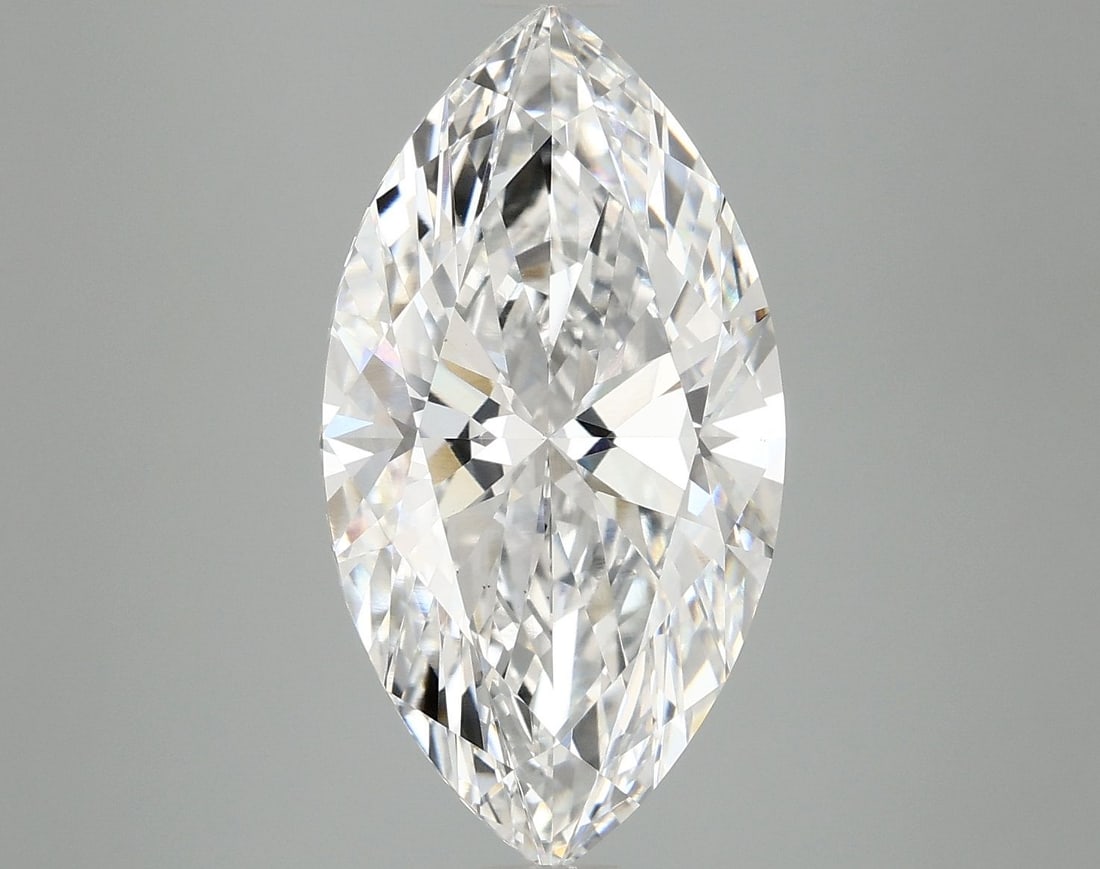 Loose Diamond - MARQUISE 5.03ct E VS1: Loose Diamond - MARQUISE 5.03ct E VS1 Source: This is a real non-mined Diamond that has been grown in a lab Shape: MARQUISE Carats: 5.03 Color: E Clarity: VS1 Certification: IGI Video: