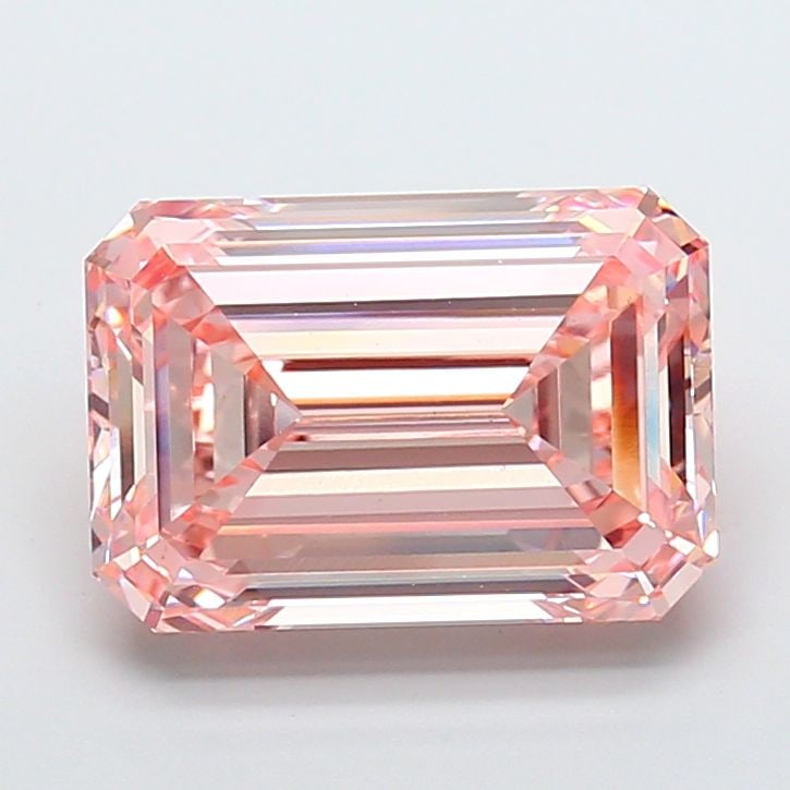 Loose Diamond - EMERALD 10.09ct Fancy Intense Pink VS1: Loose Diamond - EMERALD 10.09ct Fancy Intense Pink VS1 Source: This is a real non-mined Diamond that has been grown in a lab Shape: EMERALD Carats: 10.09 Color: Fancy Intense Pink Certification: IGI V