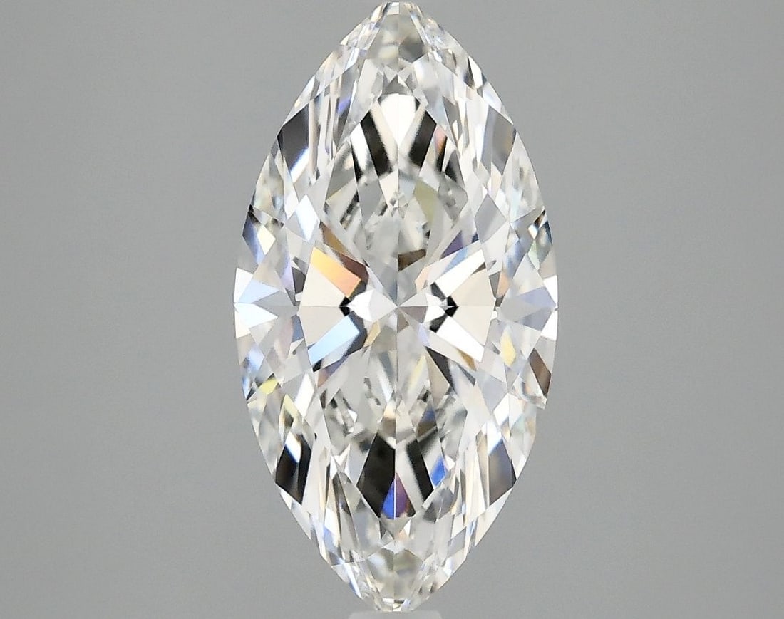 Loose Diamond - MARQUISE 2.07ct F VVS1: Loose Diamond - MARQUISE 2.07ct F VVS1 Source: This is a real non-mined Diamond that has been grown in a lab Shape: MARQUISE Carats: 2.07 Color: F Clarity: VVS1 Certification: IGI Video: