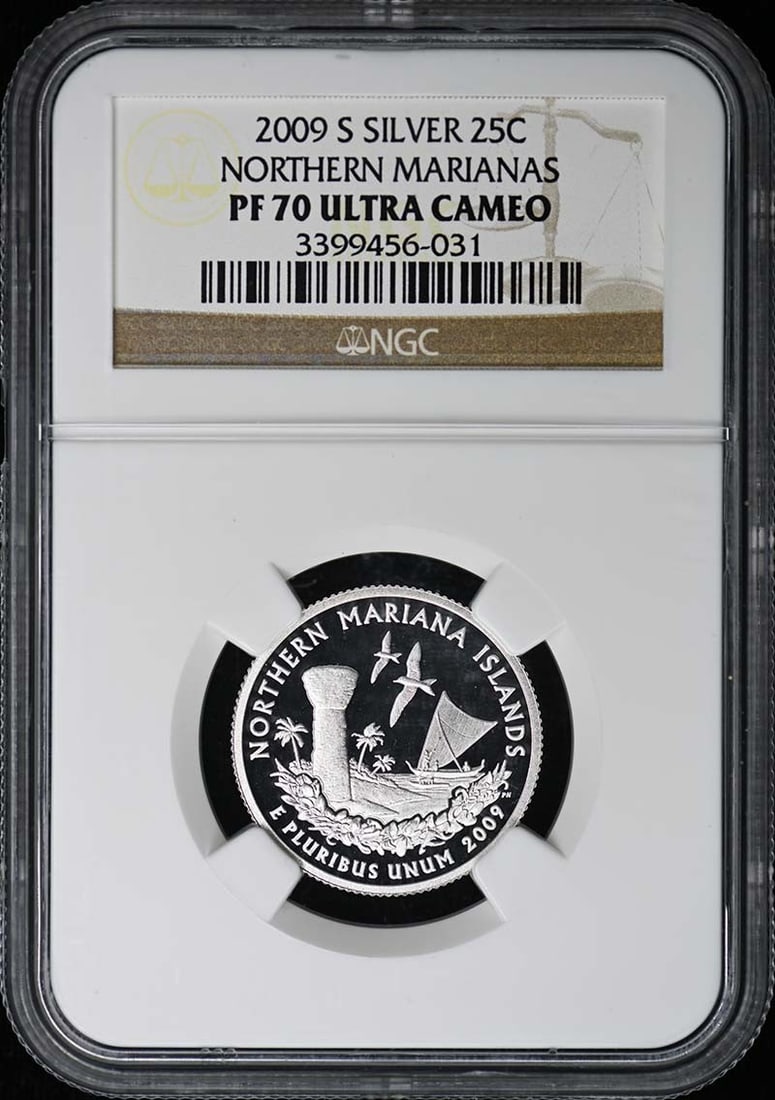 2009 Silver Proof Washington Quarter Six Coin NGC PR70DCAM Set: 2009 Silver Proof Washington Quarter Six Coin NGC PR70DCAM Set This 2009 S Silver 6 Coin Set features Washington Quarters, each graded PR70DCAM by NGC. The coins are uncirculated proof strikes, origin