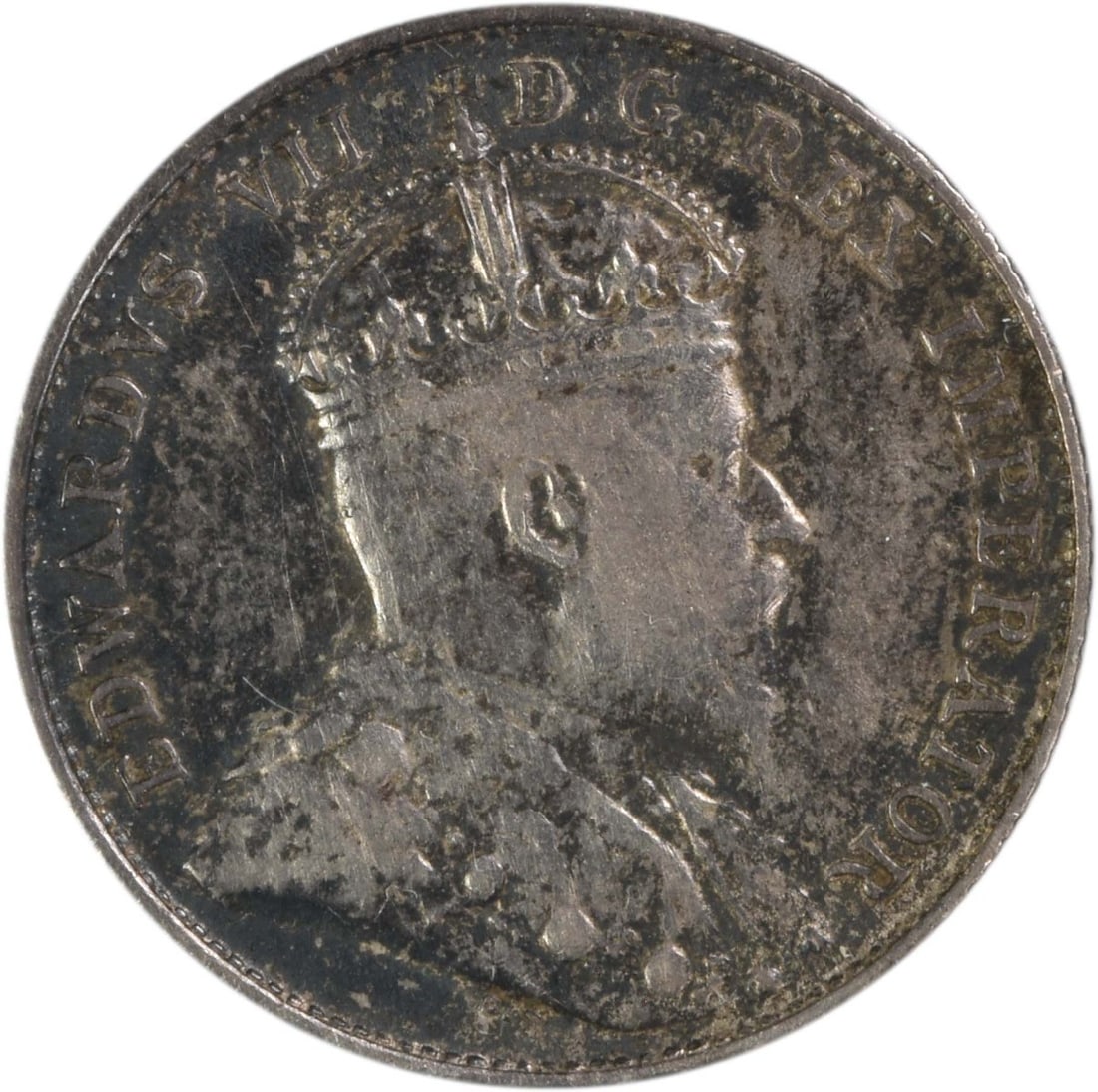 1903 Canada 10 Cent KM10 Coin EF Grade Uncertified: 1903 Canada 10 Cent KM10 Coin EF Grade Uncertified This is a 1903 H Canada 10 Cents coin, KM10, in circulated condition. The coin is uncertified and graded as EF (Extremely Fine). It is identified as