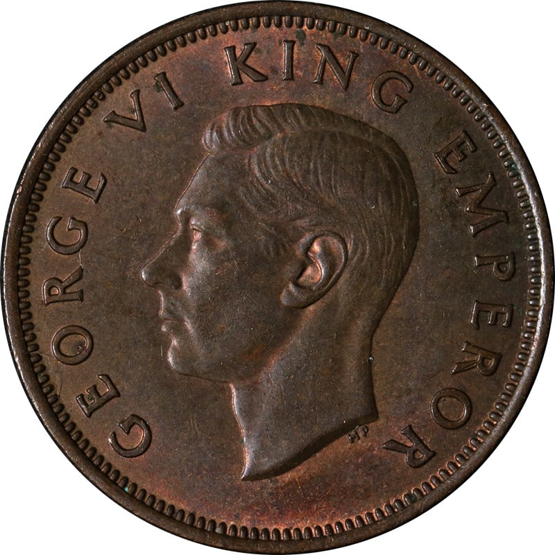 1942 New Zealand Half Penny KM#12 AU Uncertified Coin: 1942 New Zealand Half Penny KM#12 AU Uncertified Coin This 1942 New Zealand Half Penny, cataloged as KM#12, is graded AU (About Uncirculated). It has been circulated, showcasing its historical signifi