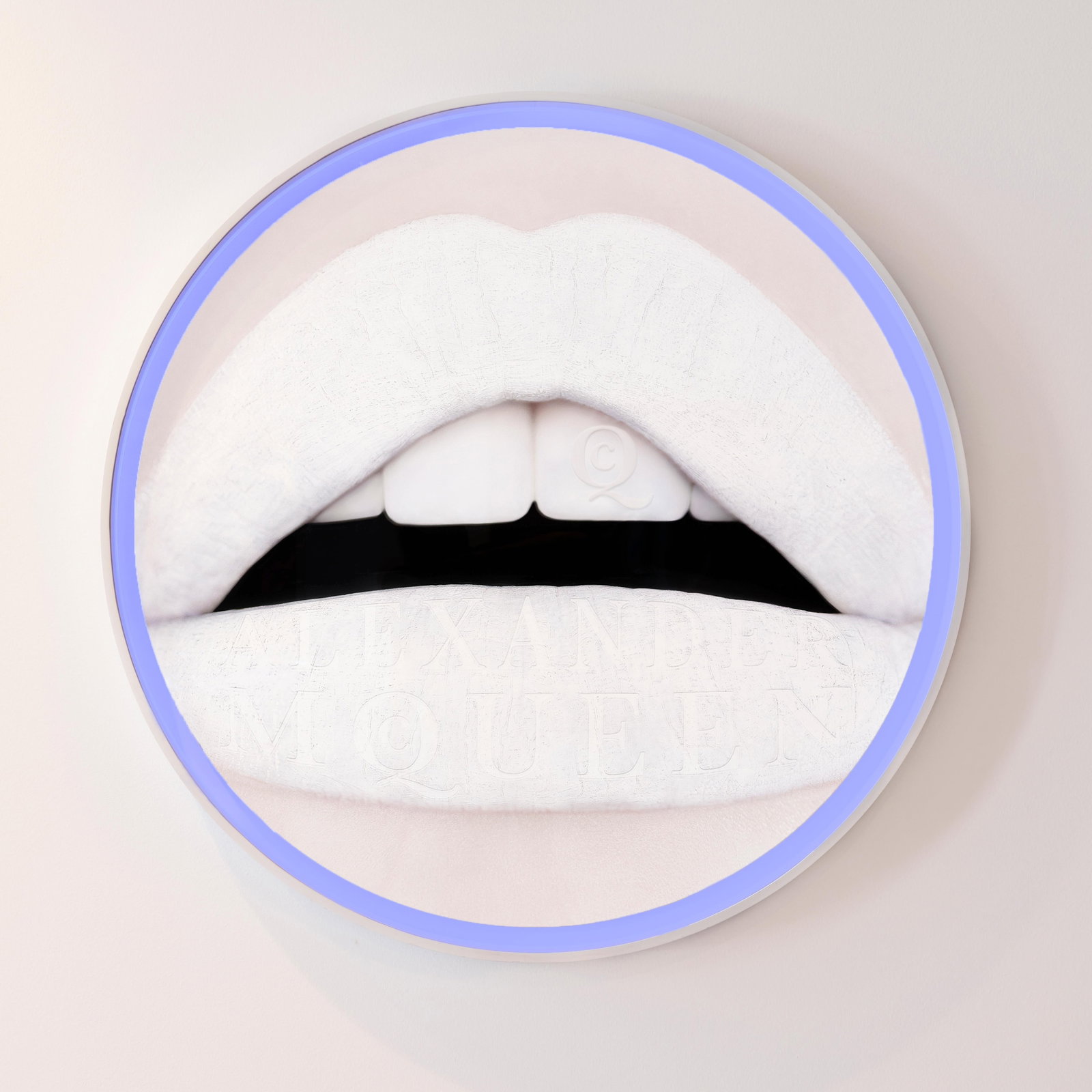 ALEXANDER McQUEEN L5 40" Mixed Media Art by Giuliano Bekor Edition 2 of 8: ALEXANDER McQUEEN L5 40" Mixed Media Art by Giuliano Bekor Edition 2 of 8 "ALEXANDER McQUEEN L5" is a striking mixed media photography piece by internationally acclaimed photographer Giuliano Bekor, p