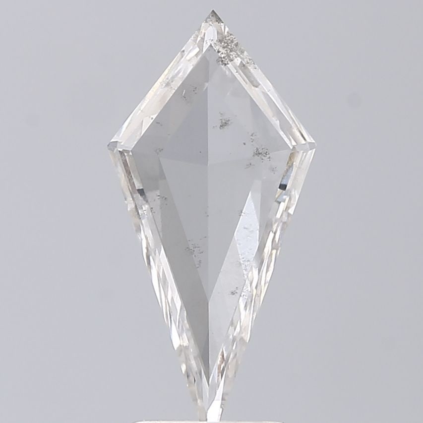 Loose Diamond - KITE 1.24ct Salt and Pepper I1: Loose Diamond - KITE 1.24ct Salt and Pepper I1 Source: This is a real non-mined Diamond that has been grown in a lab Shape: KITE Carats: 1.24 Color: Salt and Pepper Certification: NONE Video: