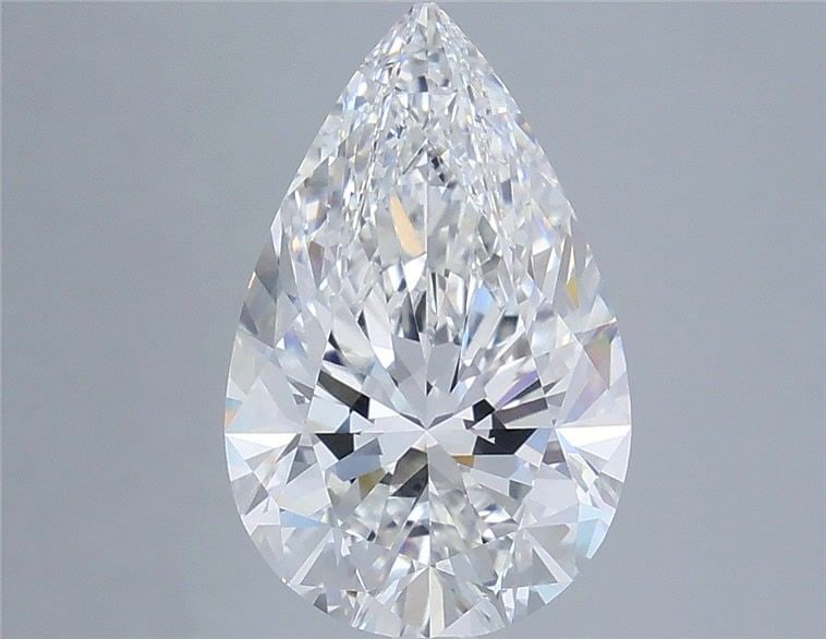 Loose Diamond - PEAR 3.87ct E VVS2: Loose Diamond - PEAR 3.87ct E VVS2 Source: This is a real non-mined Diamond that has been grown in a lab Shape: PEAR Carats: 3.87 Color: E Clarity: VVS2 Certification: IGI Video: