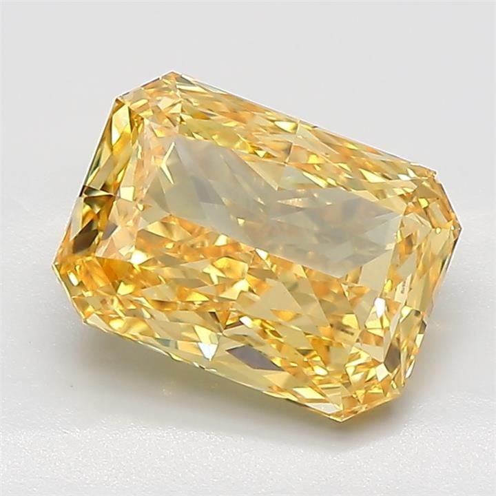 Loose Diamond - RADIANT 2.45ct Fancy Vivid Yellow VVS2: Loose Diamond - RADIANT 2.45ct Fancy Vivid Yellow VVS2 Source: This is a real non-mined Diamond that has been grown in a lab Shape: RADIANT Carats: 2.45 Color: Fancy Vivid Yellow Certification: IGI Vi
