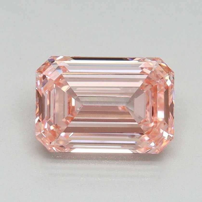 Loose Diamond - EMERALD 1.55ct Fancy Vivid Pink VVS2: Loose Diamond - EMERALD 1.55ct Fancy Vivid Pink VVS2 Source: This is a real non-mined Diamond that has been grown in a lab Shape: EMERALD Carats: 1.55 Color: Fancy Vivid Pink Certification: IGI Video: