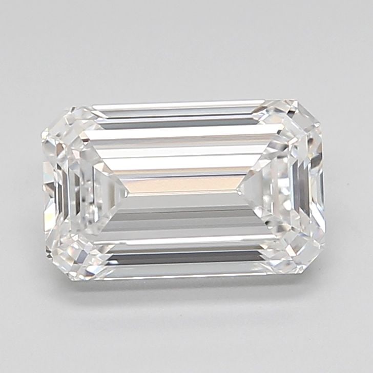 Loose Diamond - EMERALD 3.07ct D IF: Loose Diamond - EMERALD 3.07ct D IF Source: This is a real non-mined Diamond that has been grown in a lab Shape: EMERALD Carats: 3.07 Color: D Clarity: IF Certification: IGI Video: