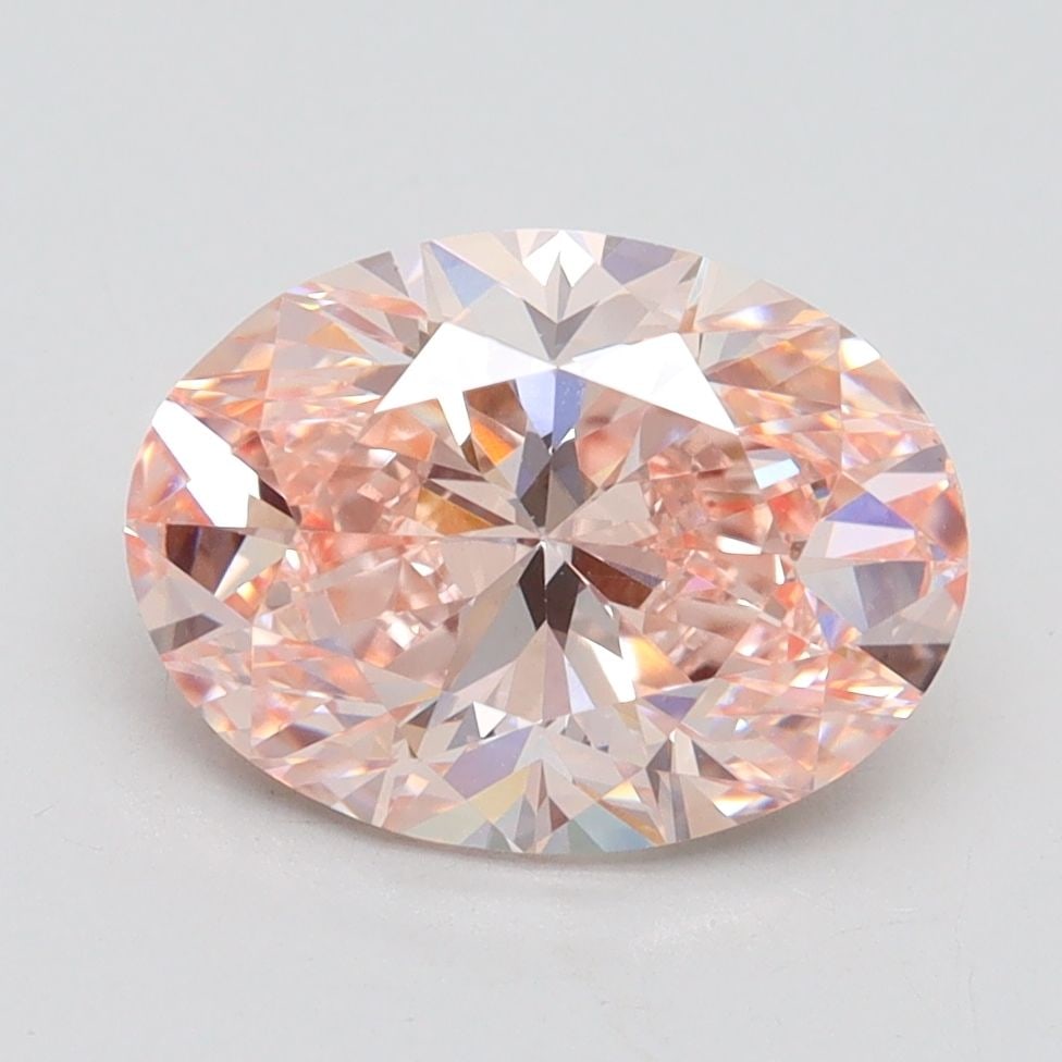 Loose Diamond - OVAL 2.5ct Fancy Intense Pink VS1: Loose Diamond - OVAL 2.5ct Fancy Intense Pink VS1 Source: This is a real non-mined Diamond that has been grown in a lab Shape: OVAL Carats: 2.5 Color: Fancy Intense Pink Certification: IGI Video: