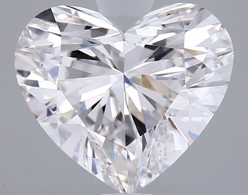 Loose Diamond - HEART 2.04ct F VVS1: Loose Diamond - HEART 2.04ct F VVS1 Source: This is a real non-mined Diamond that has been grown in a lab Shape: HEART Carats: 2.04 Color: F Clarity: VVS1 Certification: IGI Video: