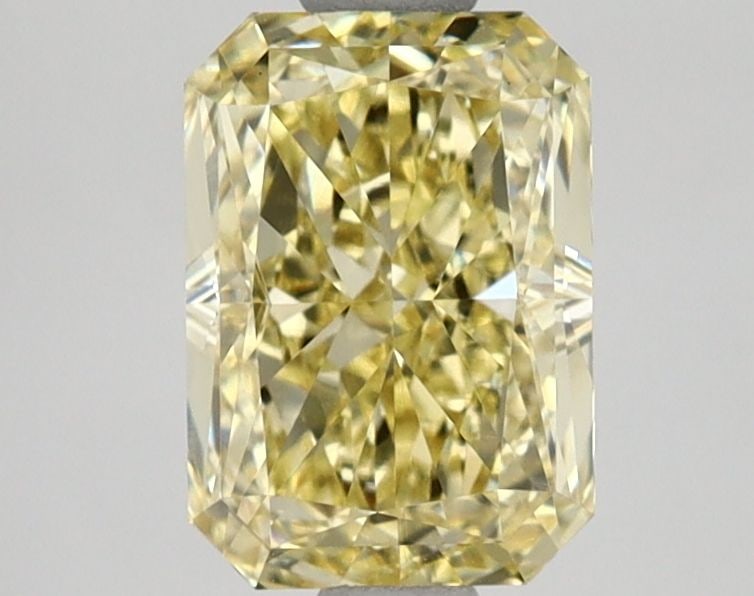Loose Diamond - RADIANT 1.53ct Fancy Intense Yellow VVS2: Loose Diamond - RADIANT 1.53ct Fancy Intense Yellow VVS2 Source: This is a real non-mined Diamond that has been grown in a lab Shape: RADIANT Carats: 1.53 Color: Fancy Intense Yellow Certification: IG