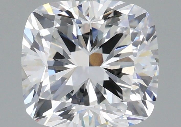 Loose Diamond - CUSHION MODIFIED 2.59ct D VVS2: Loose Diamond - CUSHION MODIFIED 2.59ct D VVS2 Source: This is a real non-mined Diamond that has been grown in a lab Shape: CUSHION MODIFIED Carats: 2.59 Color: D Clarity: VVS2 Certification: IGI Vide