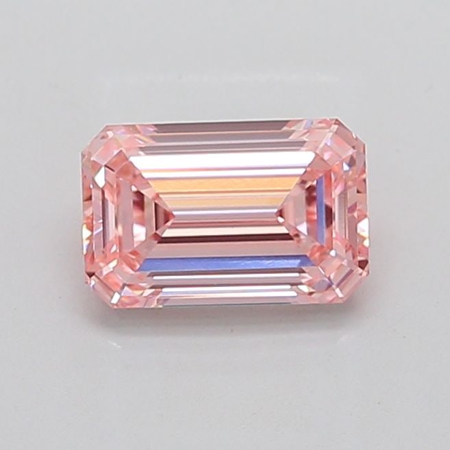 Loose Diamond - EMERALD 2.09ct Fancy Vivid Pink VS1: Loose Diamond - EMERALD 2.09ct Fancy Vivid Pink VS1 Source: This is a real non-mined Diamond that has been grown in a lab Shape: EMERALD Carats: 2.09 Color: Fancy Vivid Pink Certification: IGI Video: