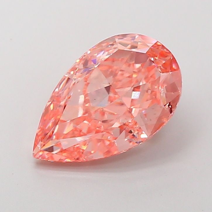 Loose Diamond - PEAR 4.82ct Fancy Vivid Pink VS1: Loose Diamond - PEAR 4.82ct Fancy Vivid Pink VS1 Source: This is a real non-mined Diamond that has been grown in a lab Shape: PEAR Carats: 4.82 Color: Fancy Vivid Pink Certification: IGI Video: