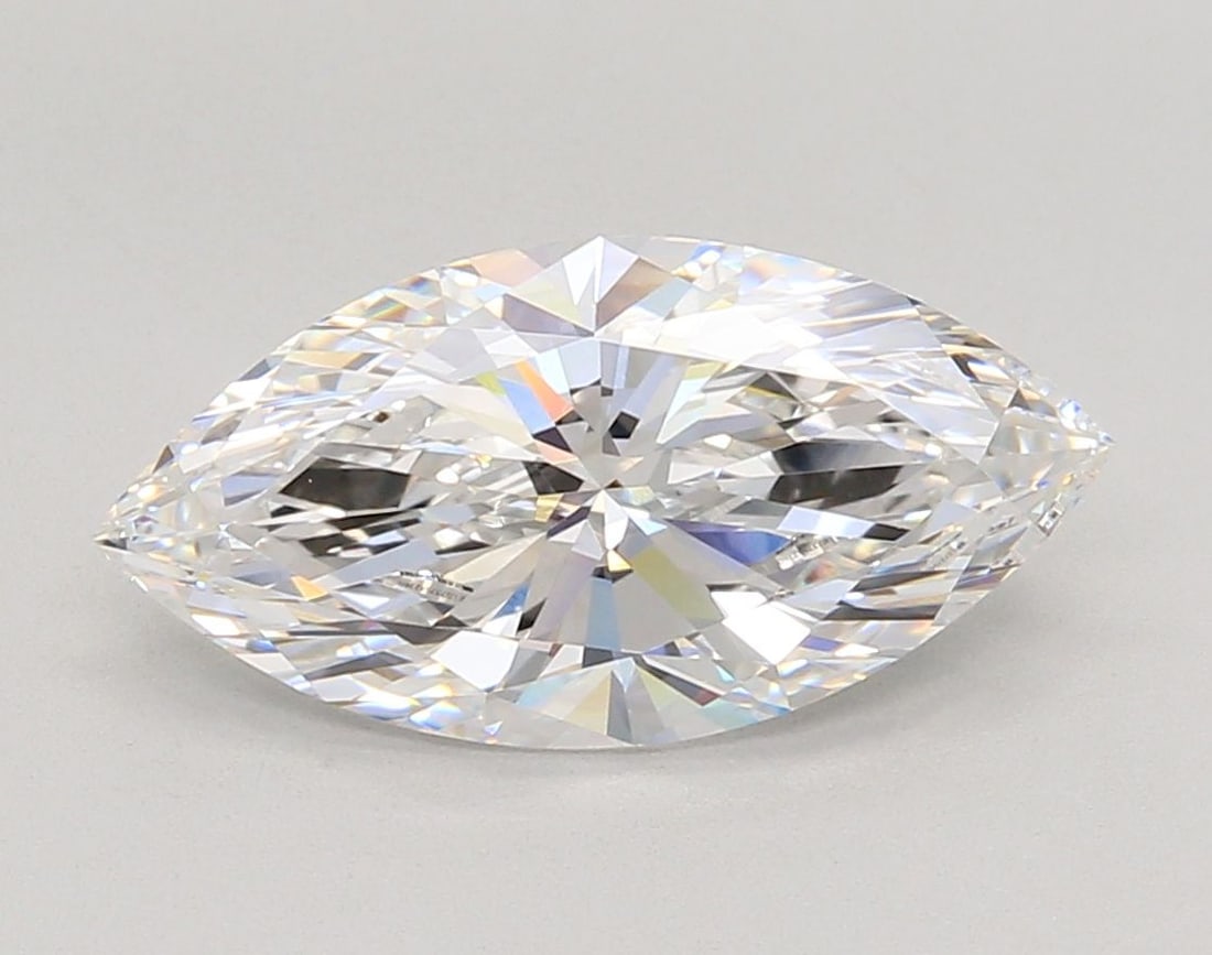Loose Diamond - MARQUISE 3.01ct D VVS2: Loose Diamond - MARQUISE 3.01ct D VVS2 Source: This is a real non-mined Diamond that has been grown in a lab Shape: MARQUISE Carats: 3.01 Color: D Clarity: VVS2 Certification: IGI Video:
