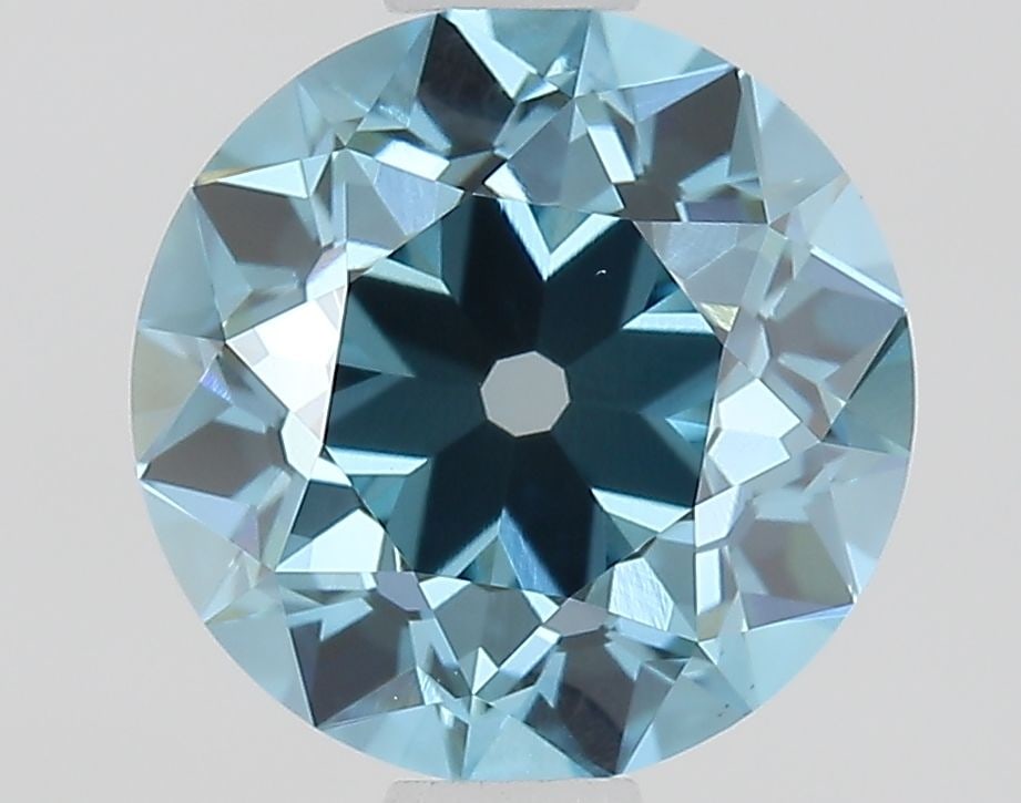 Loose Diamond - EUROPEAN CUT 1.25ct Fancy Vivid Blue VS1: Loose Diamond - EUROPEAN CUT 1.25ct Fancy Vivid Blue VS1 Source: This is a real non-mined Diamond that has been grown in a lab Shape: EUROPEAN CUT Carats: 1.25 Color: Fancy Vivid Blue Certification: I