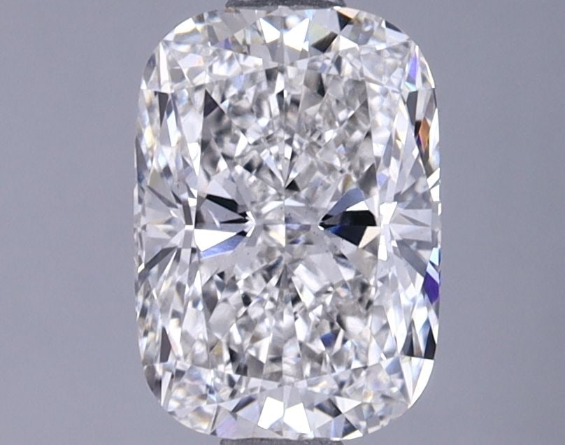 Loose Diamond - CUSHION BRILLIANT 1.55ct G VS2: Loose Diamond - CUSHION BRILLIANT 1.55ct G VS2 Source: This is a real non-mined Diamond that has been grown in a lab Shape: CUSHION BRILLIANT Carats: 1.55 Color: G Clarity: VS2 Certification: IGI Vide