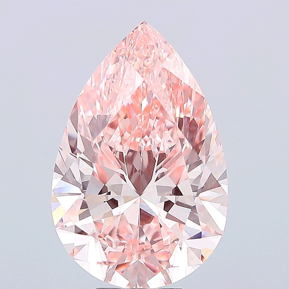 Loose Diamond - PEAR 10.03ct Fancy Vivid Pink VVS2: Loose Diamond - PEAR 10.03ct Fancy Vivid Pink VVS2 Source: This is a real non-mined Diamond that has been grown in a lab Shape: PEAR Carats: 10.03 Color: Fancy Vivid Pink Certification: IGI Video: