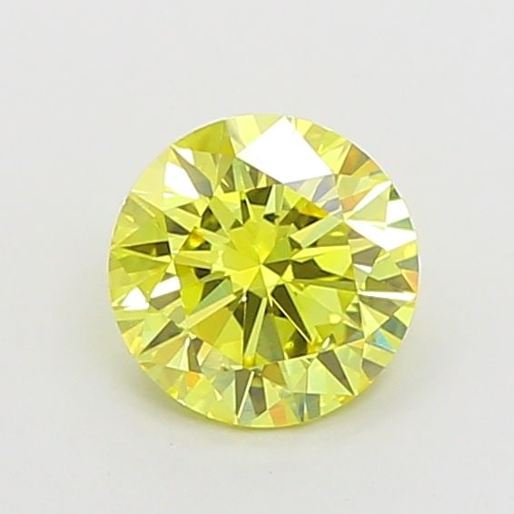 Loose Diamond - ROUND 1.06ct Fancy Vivid Yellow VVS2: Loose Diamond - ROUND 1.06ct Fancy Vivid Yellow VVS2 Source: This is a real non-mined Diamond that has been grown in a lab Shape: ROUND Carats: 1.06 Color: Fancy Vivid Yellow Certification: IGI Video: