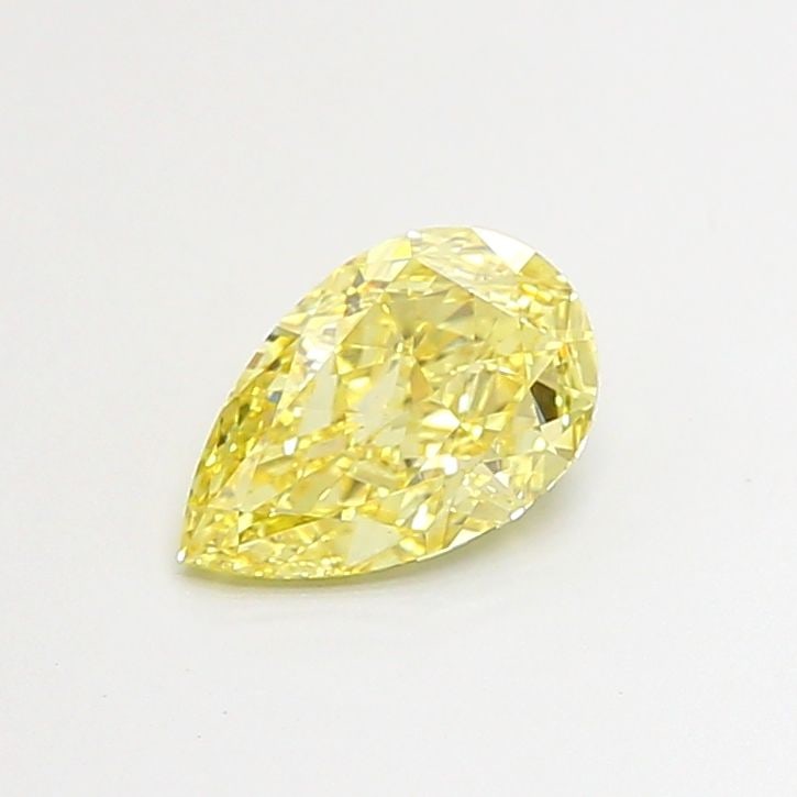 Loose Diamond - PEAR 1.33ct Fancy Intense Yellow VS1: Loose Diamond - PEAR 1.33ct Fancy Intense Yellow VS1 Source: This is a real non-mined Diamond that has been grown in a lab Shape: PEAR Carats: 1.33 Color: Fancy Intense Yellow Certification: IGI