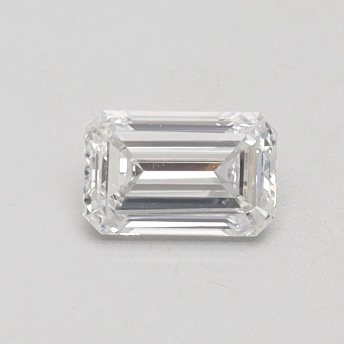 Loose Diamond - EMERALD 0.4ct E VVS2: Loose Diamond - EMERALD 0.4ct E VVS2 Source: This is a real non-mined Diamond that has been grown in a lab Shape: EMERALD Carats: 0.4 Color: E Clarity: VVS2 Certification: IGI Video: