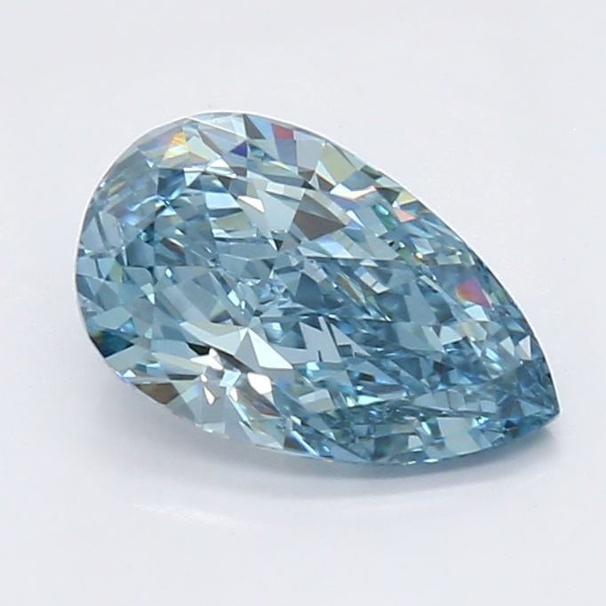 Loose Diamond - PEAR 0.83ct Fancy Vivid Blue VS1: Loose Diamond - PEAR 0.83ct Fancy Vivid Blue VS1 Source: This is a real non-mined Diamond that has been grown in a lab Shape: PEAR Carats: 0.83 Color: Fancy Vivid Blue Certification: NONE Video: